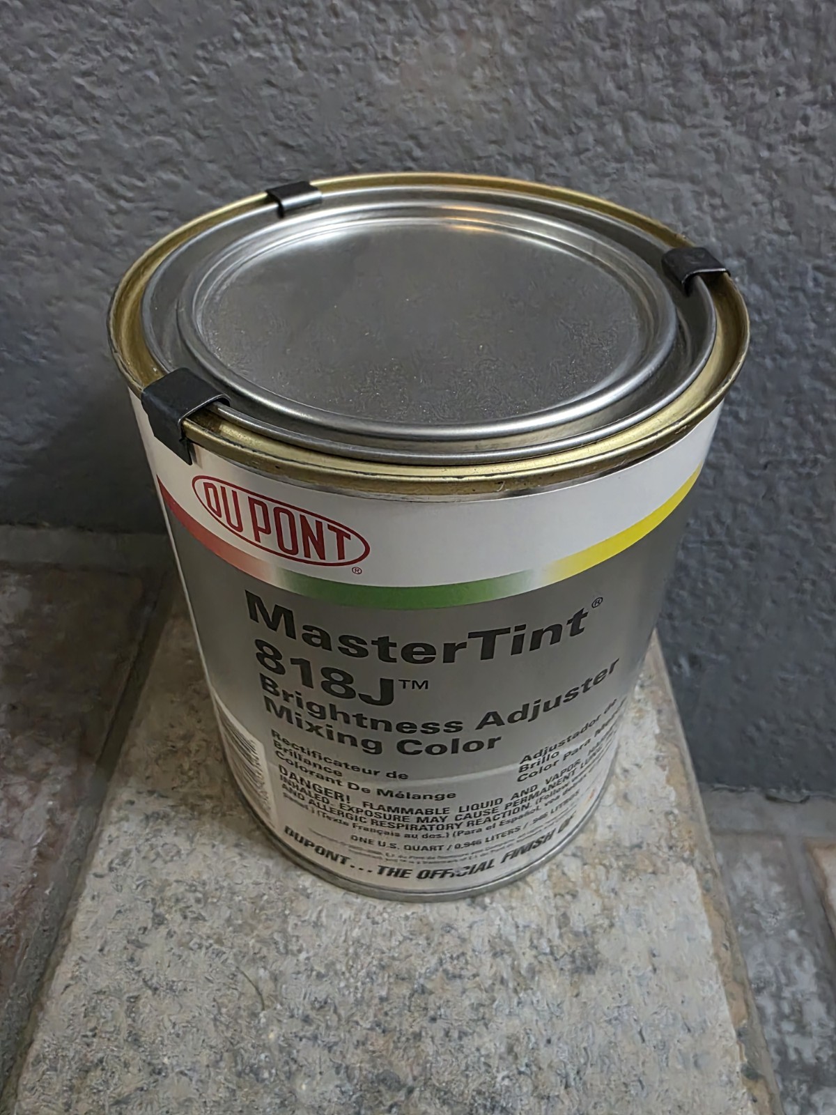 1 U.S. Quart DuPont Cromax Axalta MasterTint 818J Brightness Adjuster Mixing Col