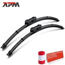 2x Scheibenwischer Wischerblatt Vorne Länge 600/520 mm für Audi A5 TT Porsche