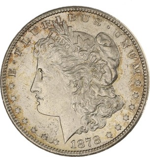 USA Morgan Dollar 1878 S