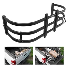 VEVOR Truck Bed Extender, Aluminum Retractable Tailgate Extender, 55.5"-68", Fit