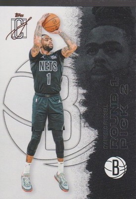 2025-26 Topps Signature Class #16 D'Angelo Russell Brooklyn Nets