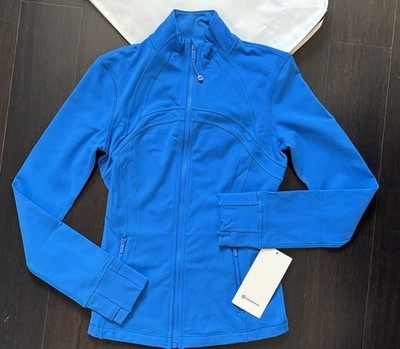 Lululemon Define Jacket LUON BEAMING BLUE SZ 6 NWT | eBay