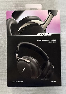 Bose QuietComfort Ultra Headphones - Black Second Generation for