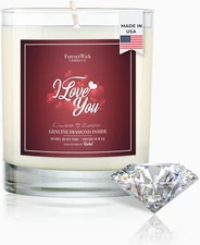 I Love You Surprise Candle with Diamond inside | s | Scented Soy Candles Gifts f