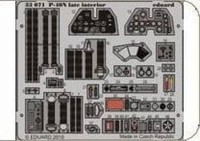 P-40N Late Interior S.A. -Hasegawa- 1/32 - Eduard 33071