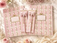    NEW Limited Edition LoveShackFancy x Target - Yoobi 2 composition book, 2 Pen