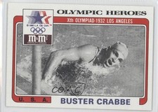 1984 M&M's Olympic Heroes Buster Crabbe #9 0f3
