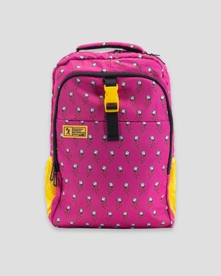 NWT Electric No Fear Cap Clip Backpack by Baseballism - Baseball Fandom - Pink