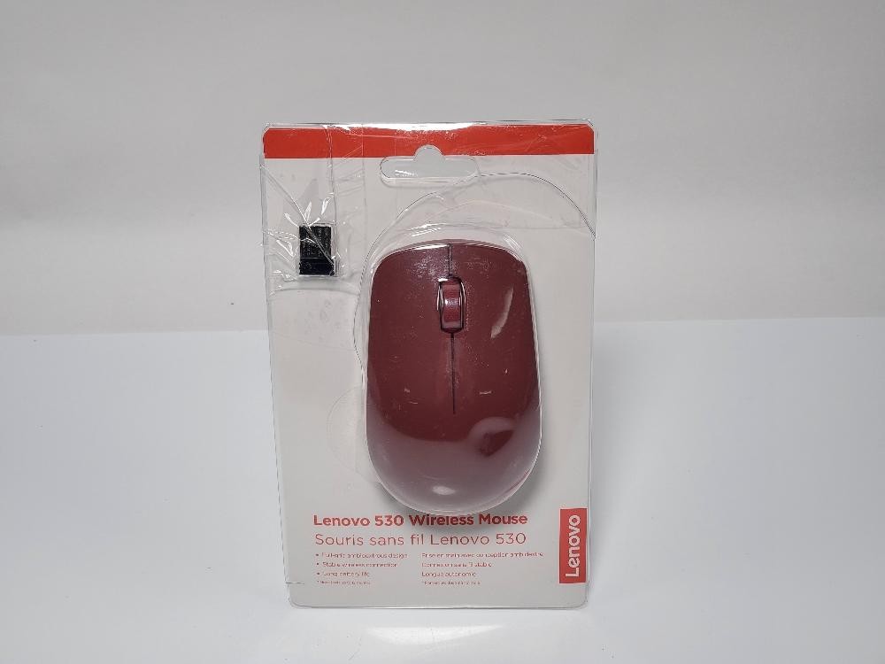 Lenovo 530 Wireless Mouse - 2.4GHz USB Receiver Ambidextrous