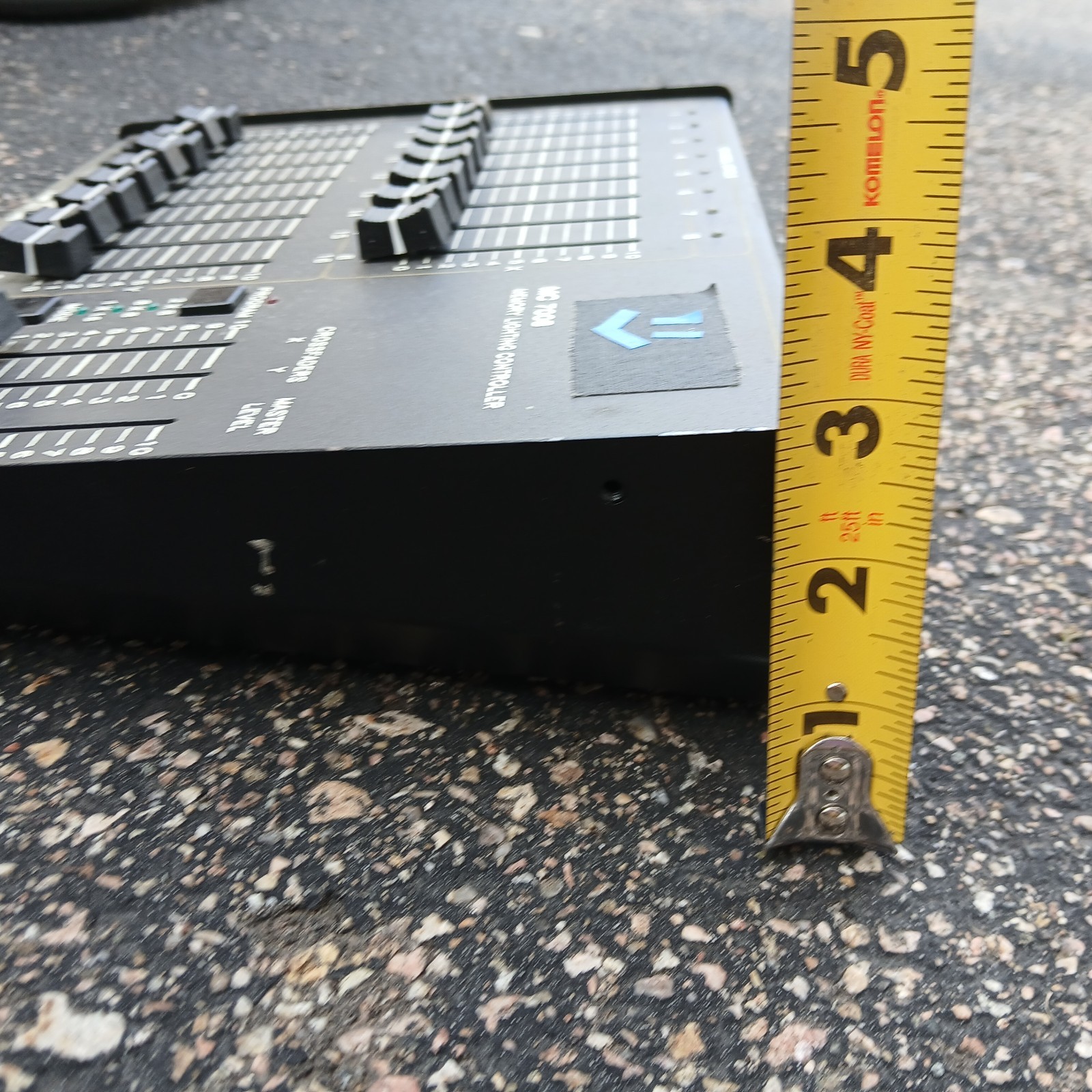 NSI MC 7008 16 Channel Memory Lighting Controller Console Works No Power Supply