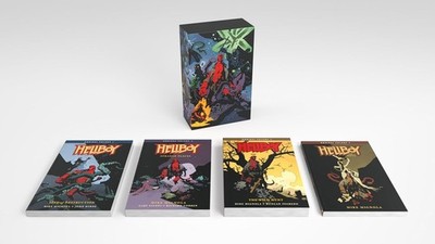 BRAND NEW Hellboy Omnibus Boxed Set Mike Mignola Paperback Books Dark Horse