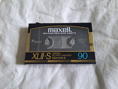 Maxwell XLII-S 90 IEC  Type II High - Leerkassette Kassette MC