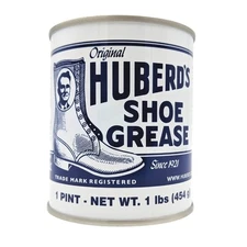 Huberd’s Shoe Grease (16oz) - Leather conditioner and waterproofer since 1