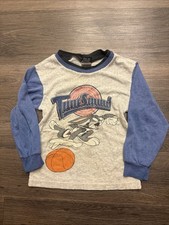 Vtg 1996 Space Jam Tune Squad Bugs Bunny Shirt Size Youth 6 Long Sleeve USA Made
