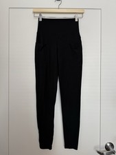 Offline By Aerie Real Me 7/8 Hi-Rise Long Inseam Legging Black Sz S Long Pockets
