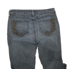 NYDJ Not Your Daughter's jeans: Barbara Bootcut embellished Womens 14 USA Made