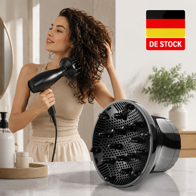 Diffuser Föhn Aufsatz Haar Diffusor Universal 1,57-2,7 Zoll Anpassungsfähig DE