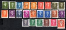Netherlands 1949 stamps Mi#525-582 used/MH CV=16$