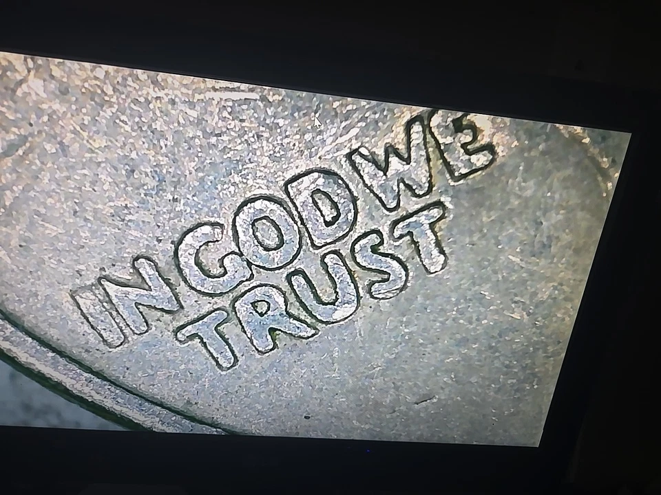 1970 D Doubled Die Revese Washington Quarter Error. Doubling Can Be Seen. - Image 4 of 4