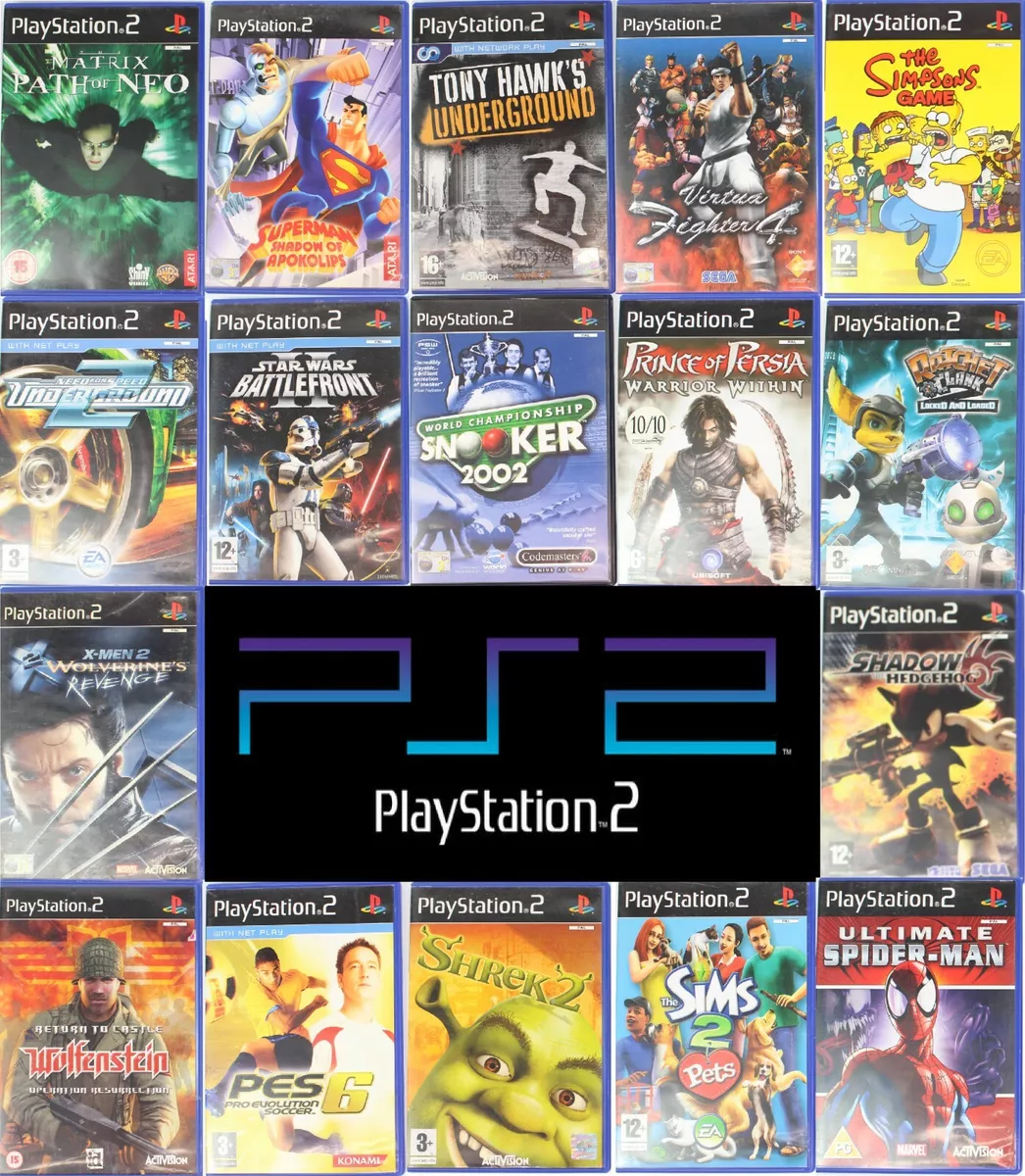 Game, Sony Playstation PS2