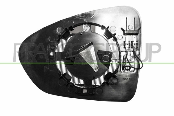 Prasco Spiegelglas AußEnspiegel Rechts Passend FüR Fiat Tipo SchräGheck 356_-image