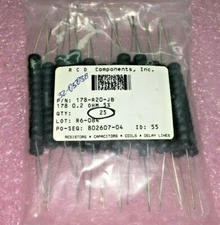 (10 PIECE LOT) PRECISION POWER WIREWOUND RESISTORS SILICONE COATED, 0.20OHM, 15W