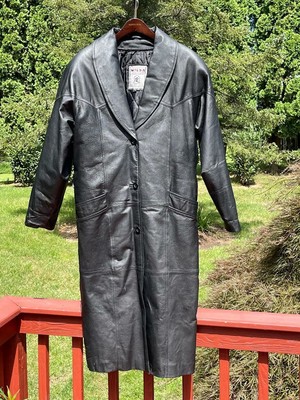 wilda leather coat