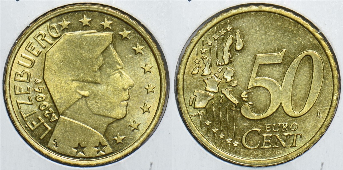 Luxembourg 2004 50 Cents 904788 combine shipping | eBay