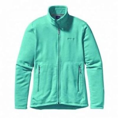 Patagonia Damen Fleece Jacke R1 Full-Zip Jacket blue light