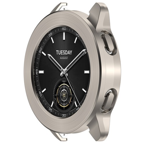 Uhrenrahmen Schutzhülle + Ersatzlünette Set für Xiaomi Watch S3 Bezel - Bild 6 von 22