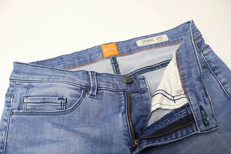 Hugo Boss Orange J10 Mid Rise Skinny Jeans Damen US 26 Stretch Zip Fly - Bild 4 von 4