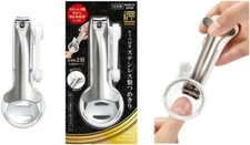 GREEN BELL G1304 Made in Japan High QualityStainless Nail Clipper with loupe