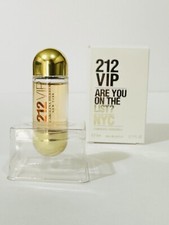 212 VIP BY CAROLINA HERRERA WOMEN MINI PERFUME EDP SPLASH 0.17 OZ 5 ML NIB