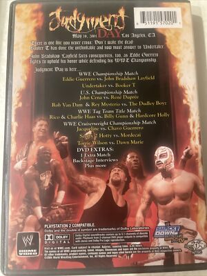 2004 WWE Judgment Day DVD | eBay