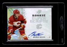 2021-22 SPx Rookie Superscripts #RSSMP Matthew Phillips E Auto - EXACT SCAN