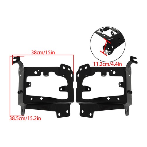 Soporte de parachoques delantero para Chevrolet Silverado 1500 14-15 2 piezas 23365569 23365568 - Imagen 2 de 12