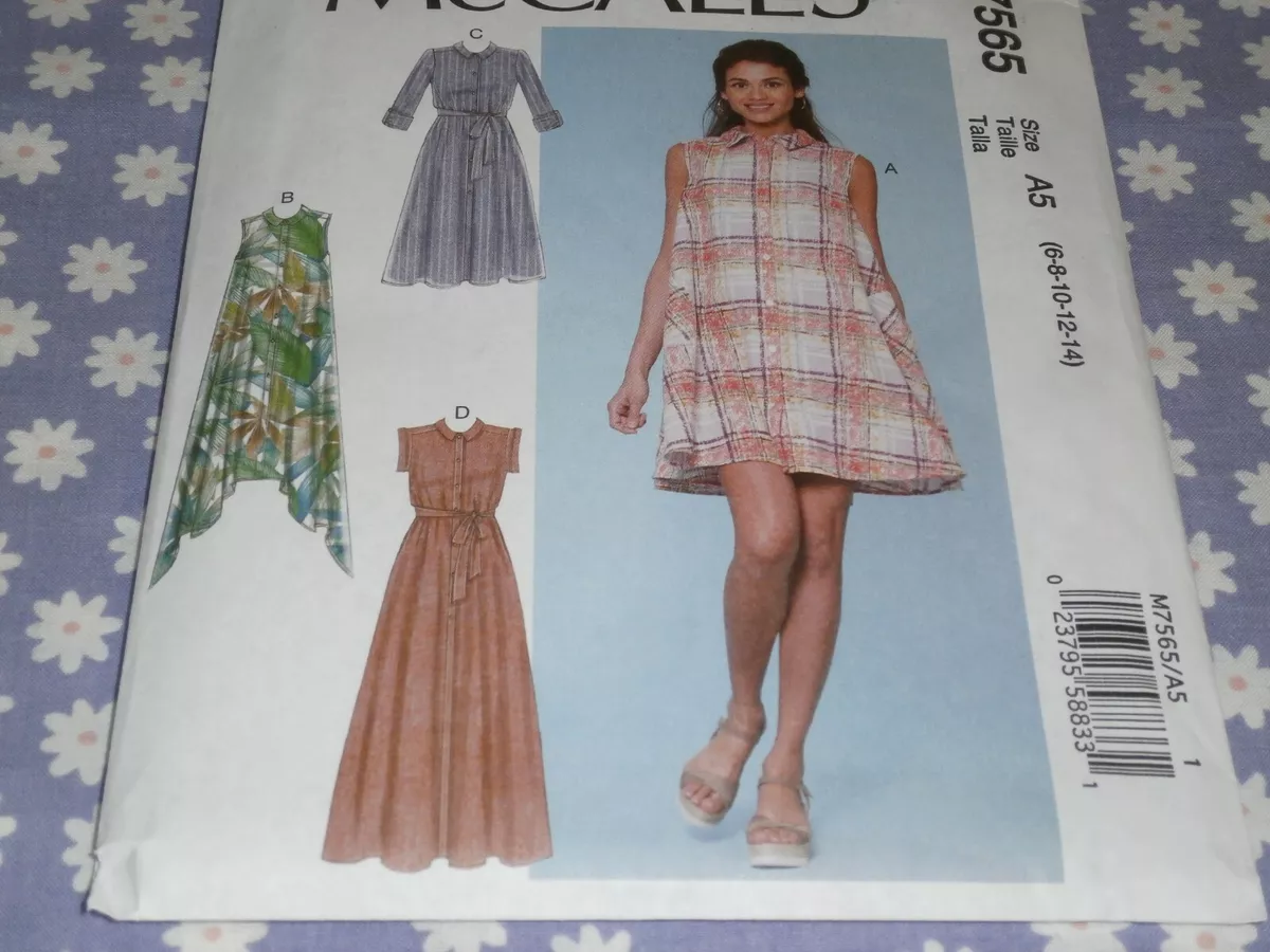 Misses top shirt dresses
