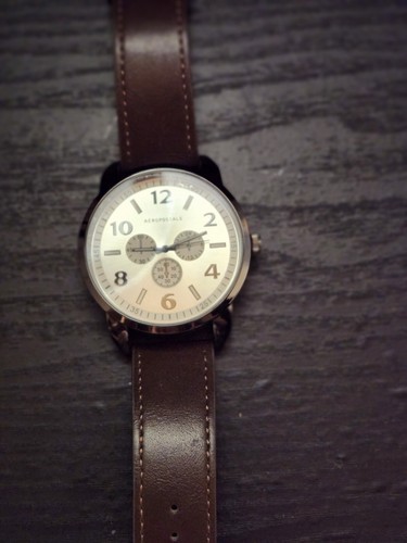 Aeropostale Watch Mens New Battery - Picture 2 of 3