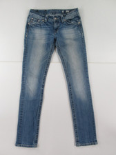 MISS ME WOMEN'S SKINNY JEANS TAG SIZE 28 MEASURED 29X31  MM 57