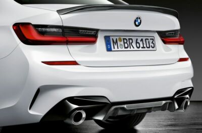 NEW BMW 3 SERIES G20 M PERFORMANCE CARBON REAR DIFFUSER 51192455819