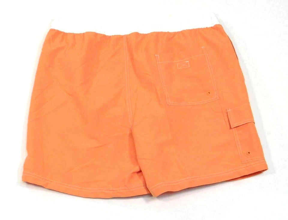 Bañador Chaps Naranja Calzoncillo Forrado Pantalones Cortos de Natación Agua Para Hombre Nuevo con Etiquetas Foto 3 de 3