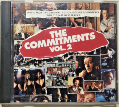 The Commitments Volume 2 Soundtrack CD (MCA, 1992) -- NEW o OPEN BOX!