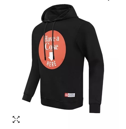Freeze Max Herren Schwarz Coca-Cola Have A Coke Here Pullover Hoodie - Bild 9 von 9