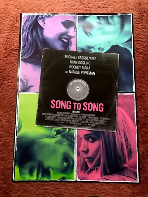 Song to Song Kinoplakat Poster A1, Natalie Portman, Fassbender, Ryan Gosling