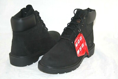 Timberland Big Kid 10910 6 Inch Classic Boots black SIZE 4.5 | eBay