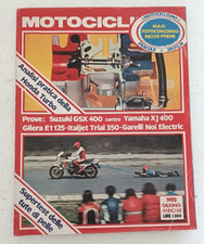 Motociclismo 6 1982 - Suzuzki GSX 400 - Gilera E1 125 - Italjet Trial 350