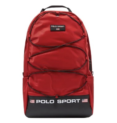 polo red backpack