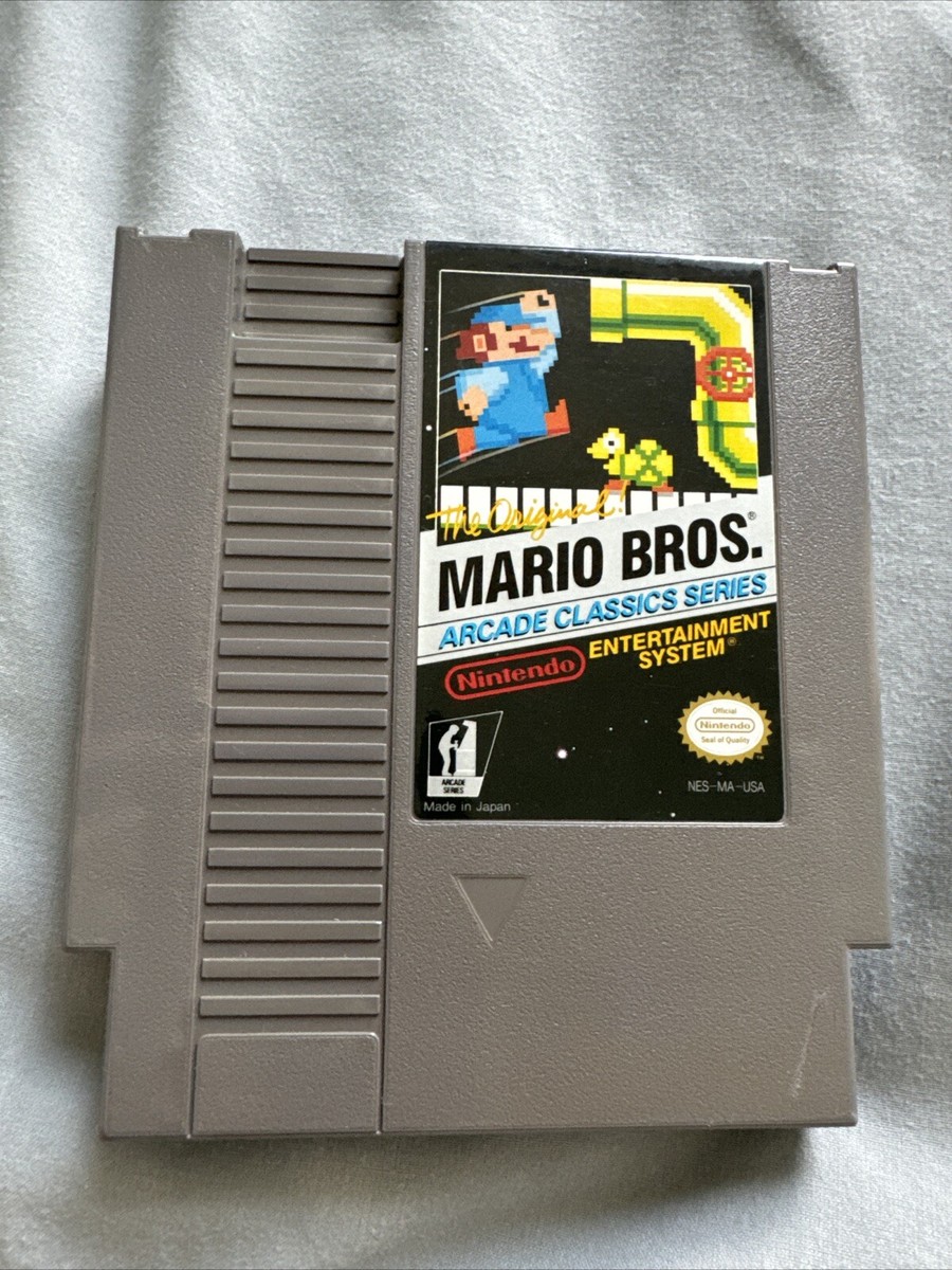 Bros 1983 Original Nintendo Mario Bros Arcade Game Mario Brothers