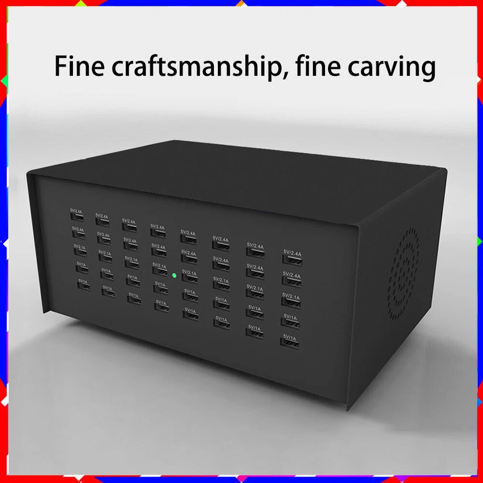 40-port USB Smart Fast charging station Max output power 200W 5V/40A hub - Image 4 of 4