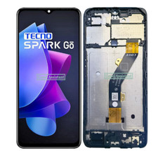 Black 6.56 inch For Tecno Spark Go 2023 BF7 BF7n LCD Display Touch Screen Black